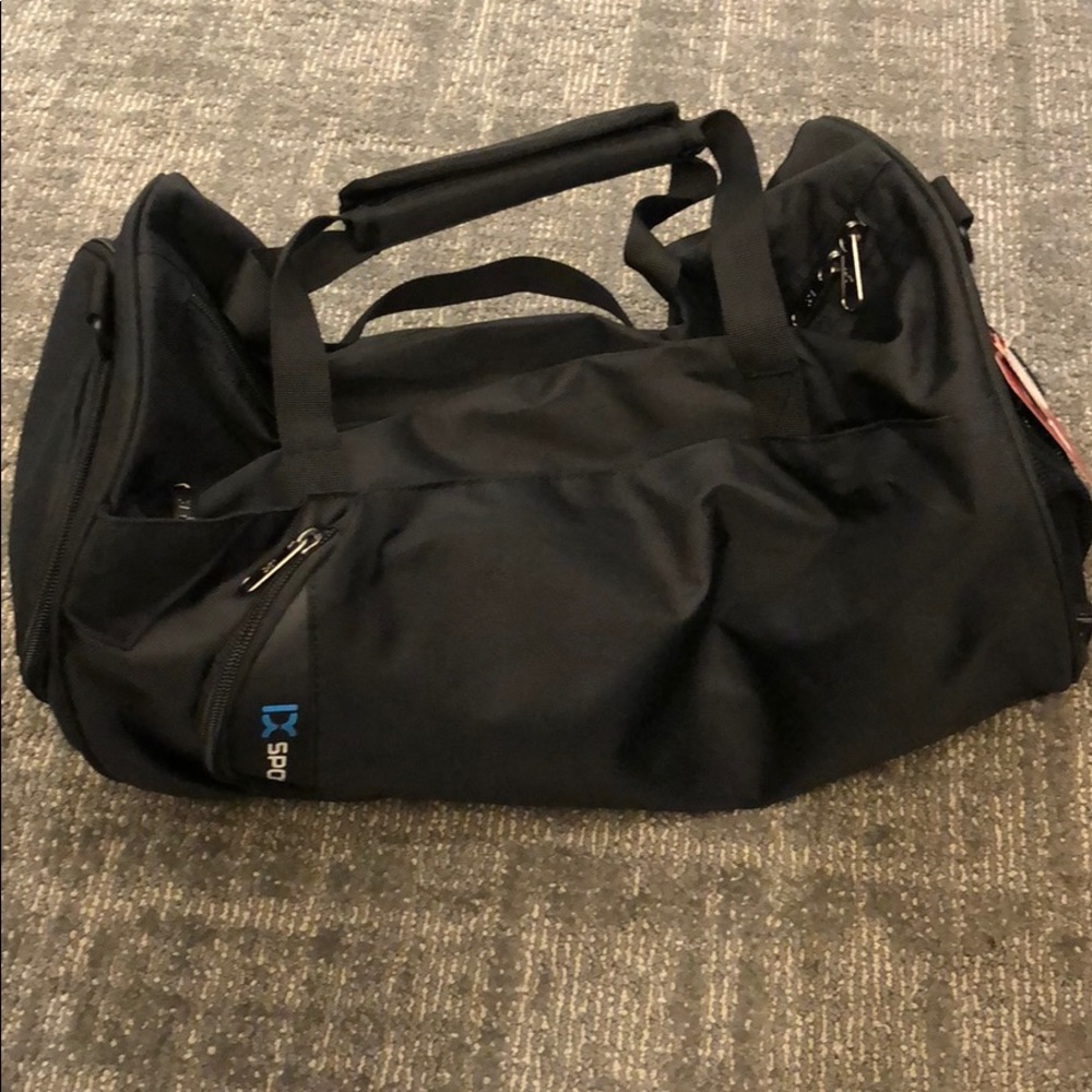 Black Duffle Gym Bag